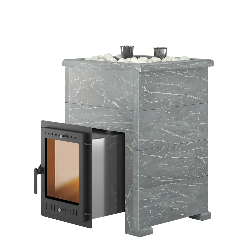 Печи для бани ВЕЗУВИЙ Эверест Steam Master 30 INOX Талькохлорит, S-40